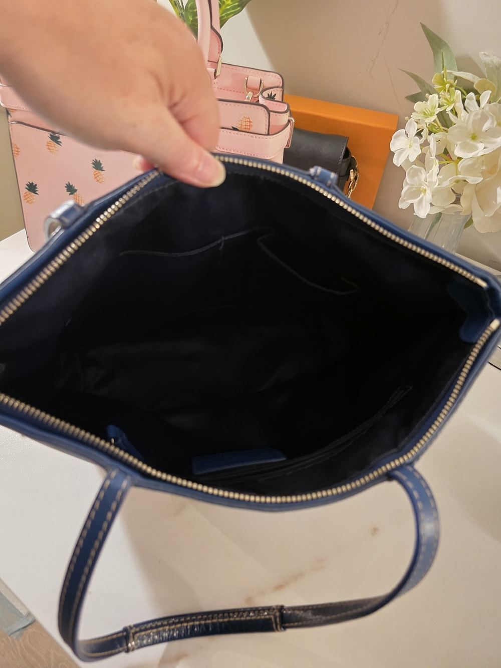 Coach Multicolor Signature Canvas Tote Bag - Picture 6 of 7